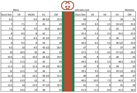 gucci size chart women's|gucci shoe size conversion chart.